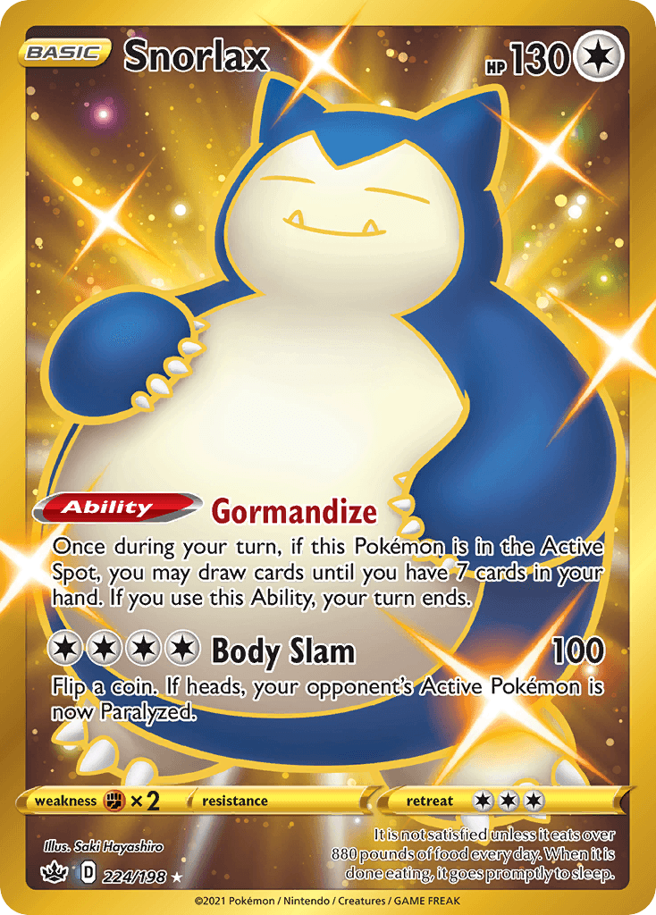 Snorlax from Chilling Reign
