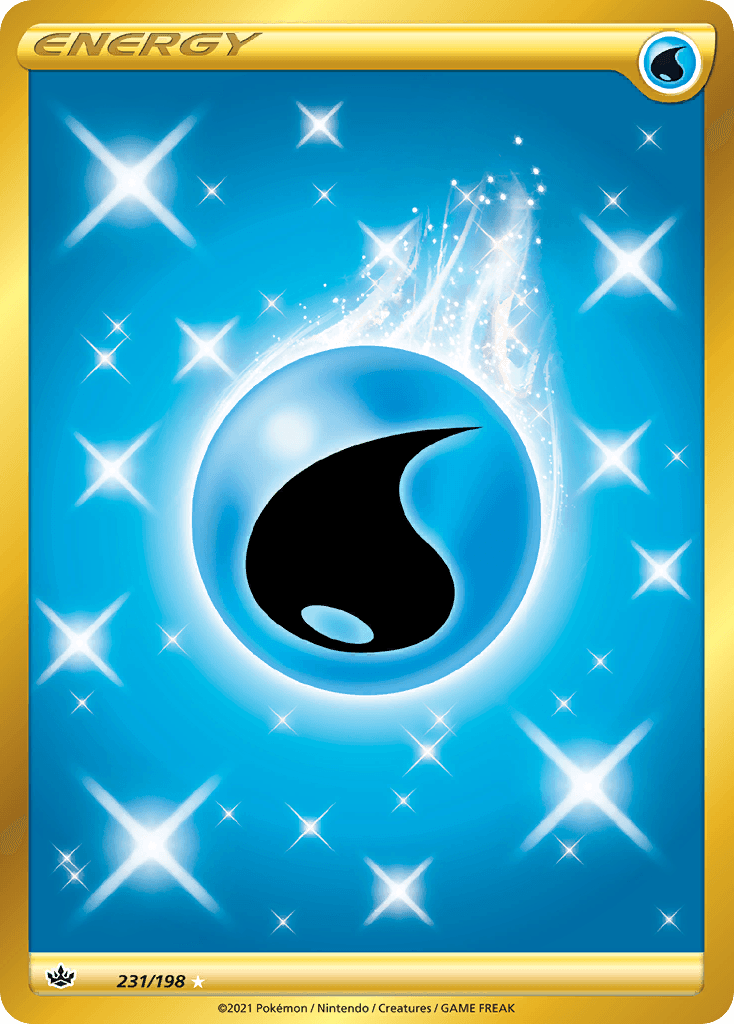 Water Energy Pokémon card