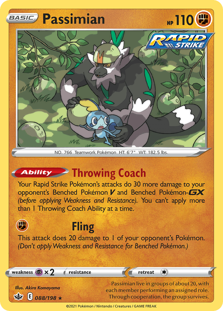 Passimian Pokémon card