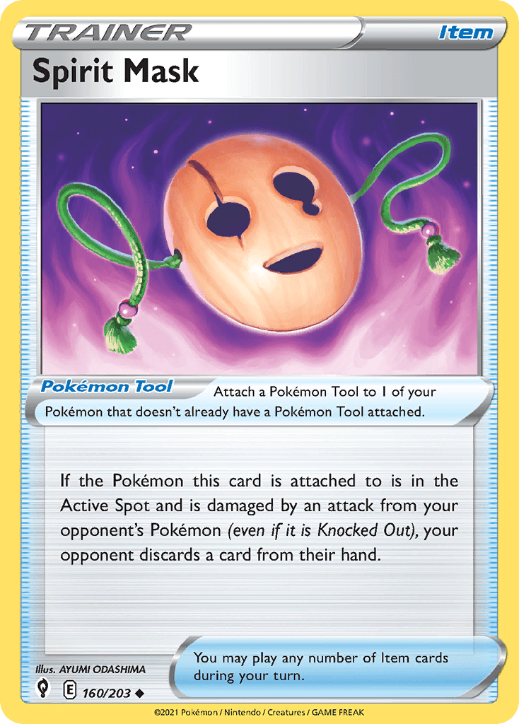 Spirit Mask Pokémon card