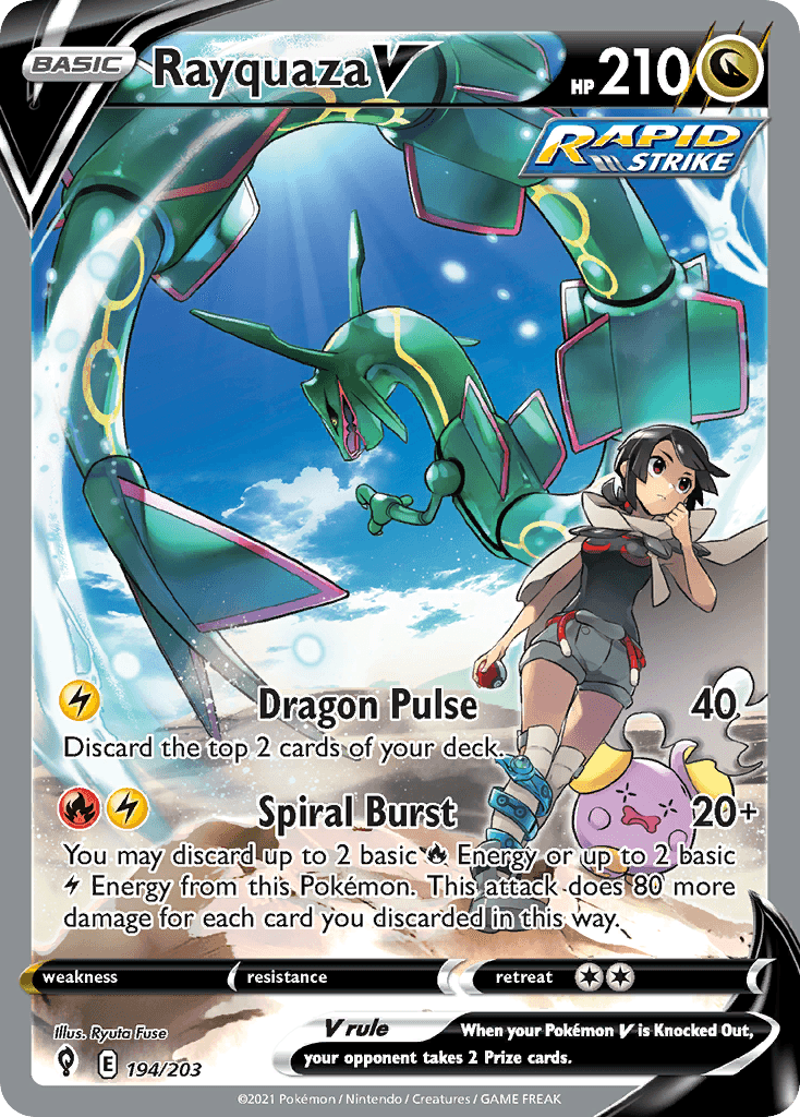 Rayquaza V — Gen 3