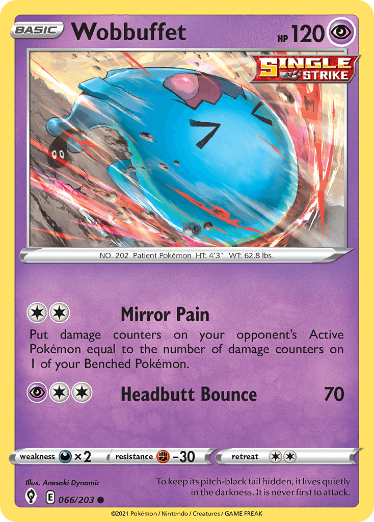 Wobbuffet Pokémon card
