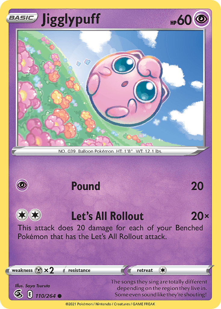 Jigglypuff Pokémon card