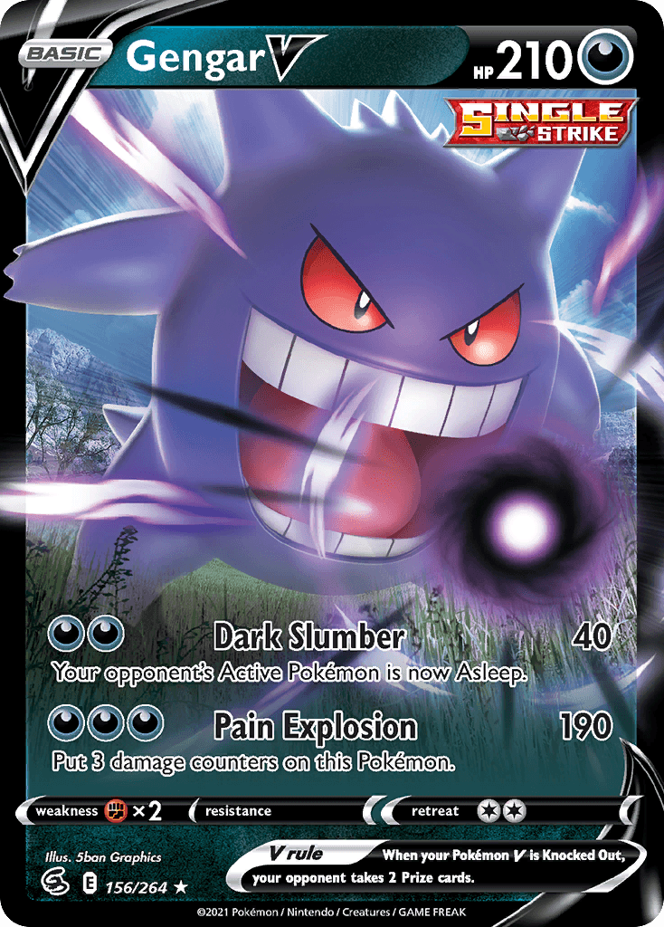 Gengar V — Rare Holo V