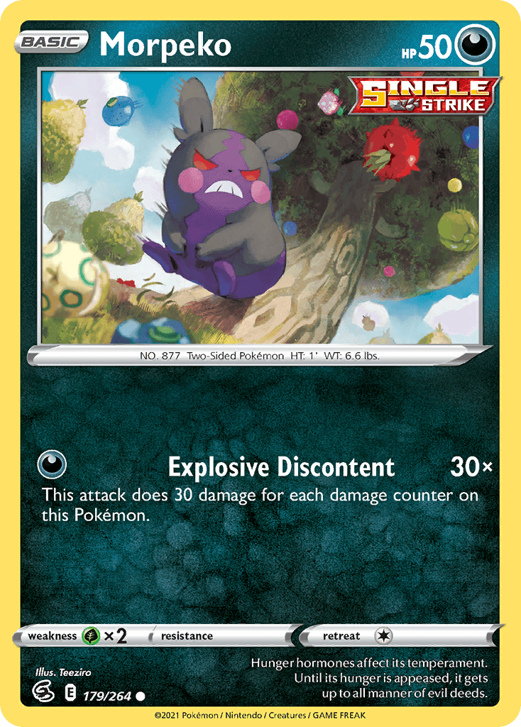 Morpeko Pokémon card