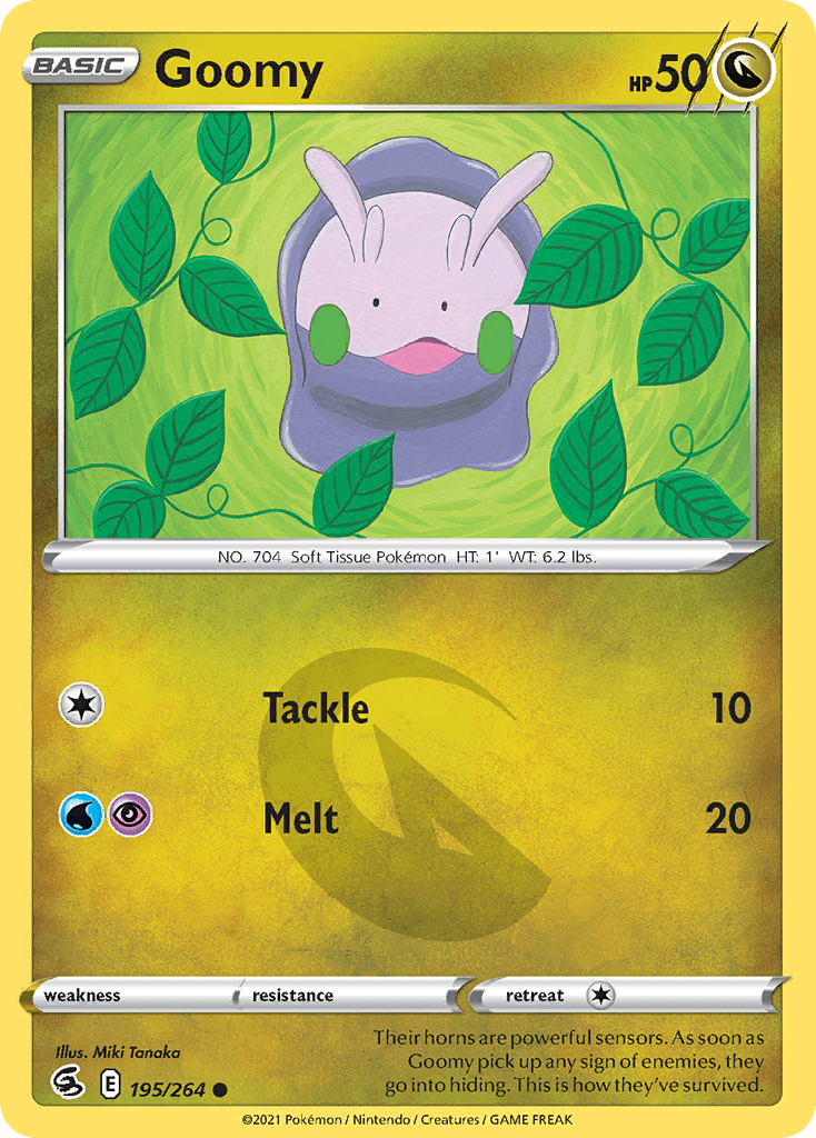 Goomy Pokémon card