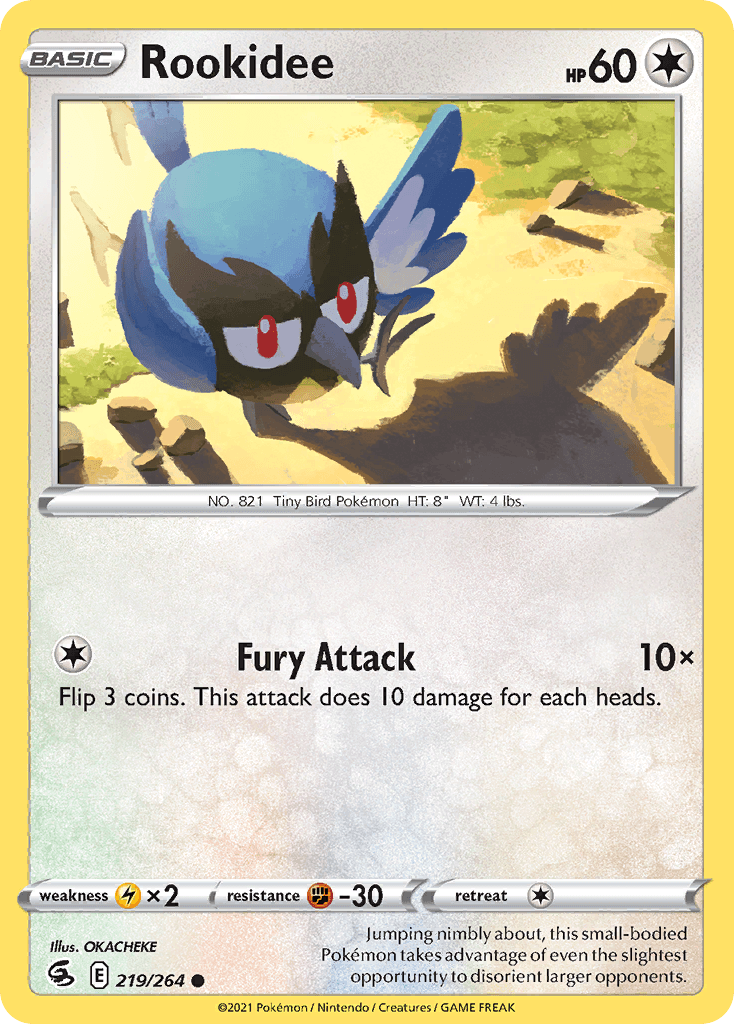 Rookidee Pokémon card