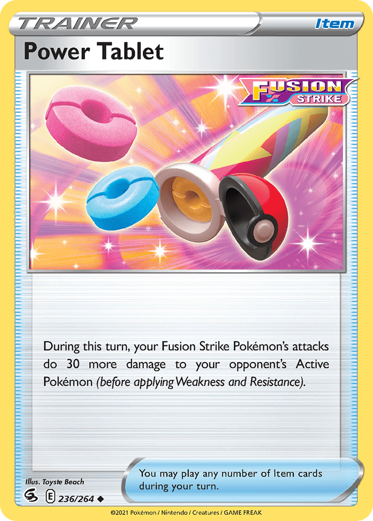 Power Tablet Pokémon card