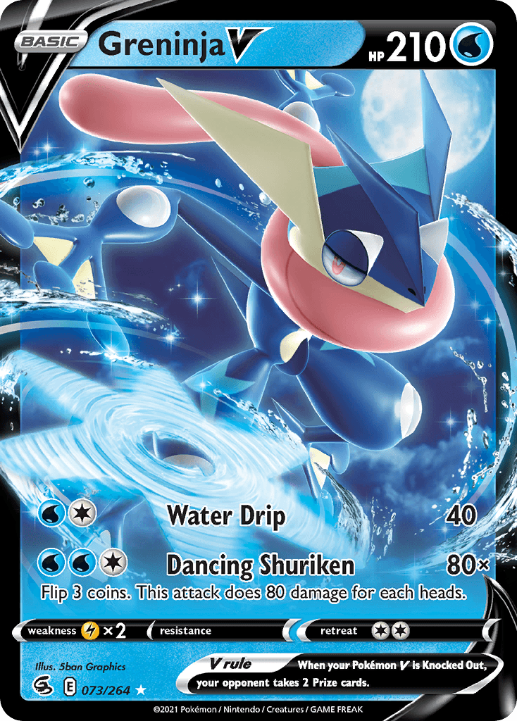 Greninja V from Fusion Strike