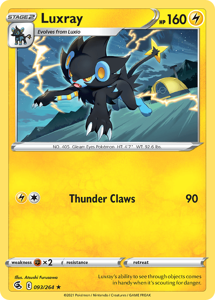 Luxray illustrated by Atsushi Furusawa