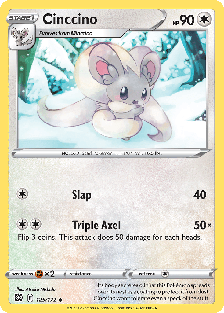 Cinccino Pokémon card