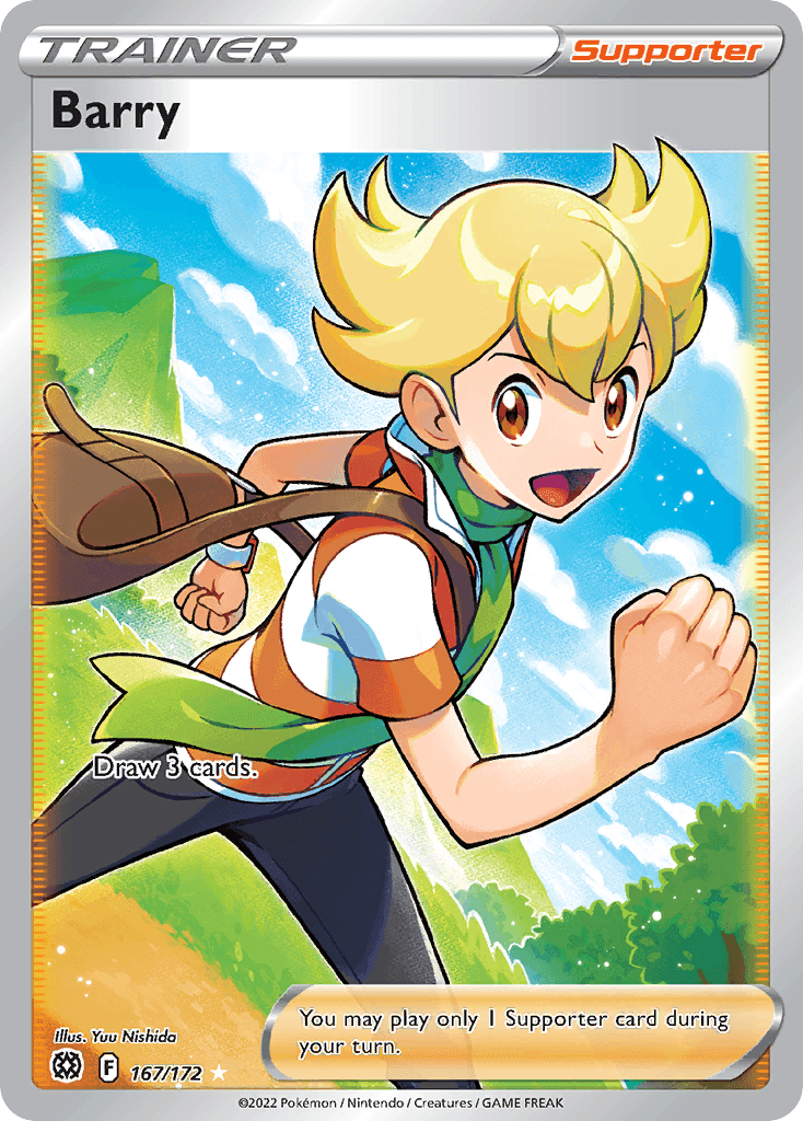 Barry Pokémon card