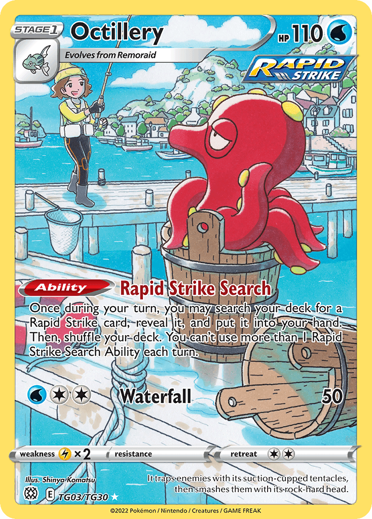 Octillery Pokémon card