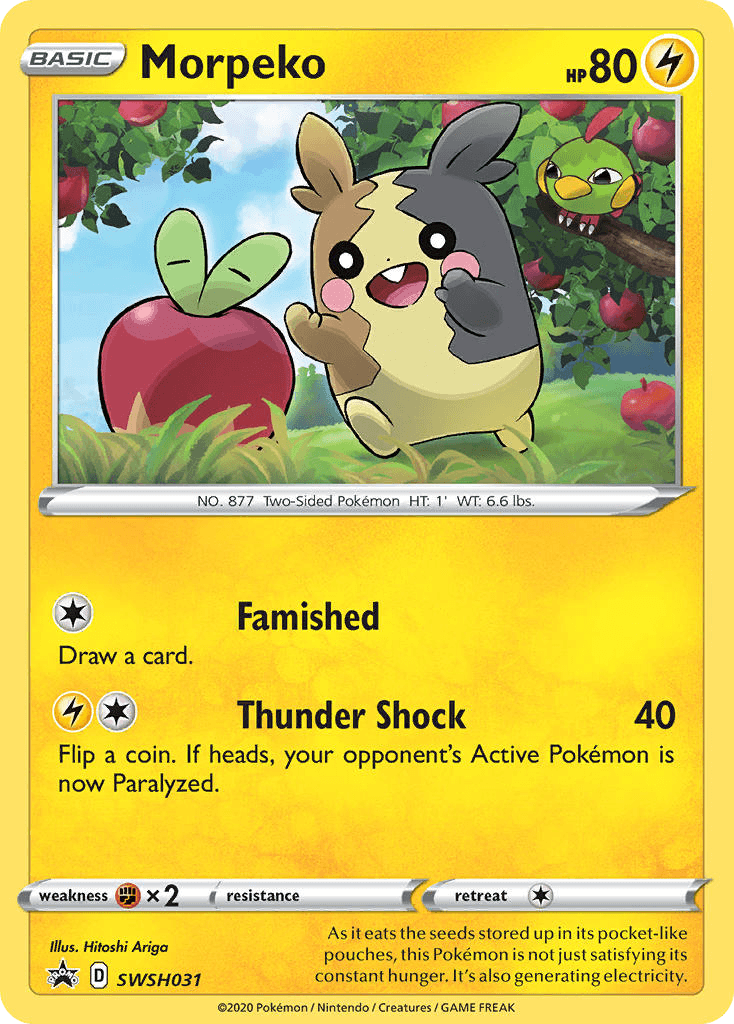 Morpeko Pokémon card
