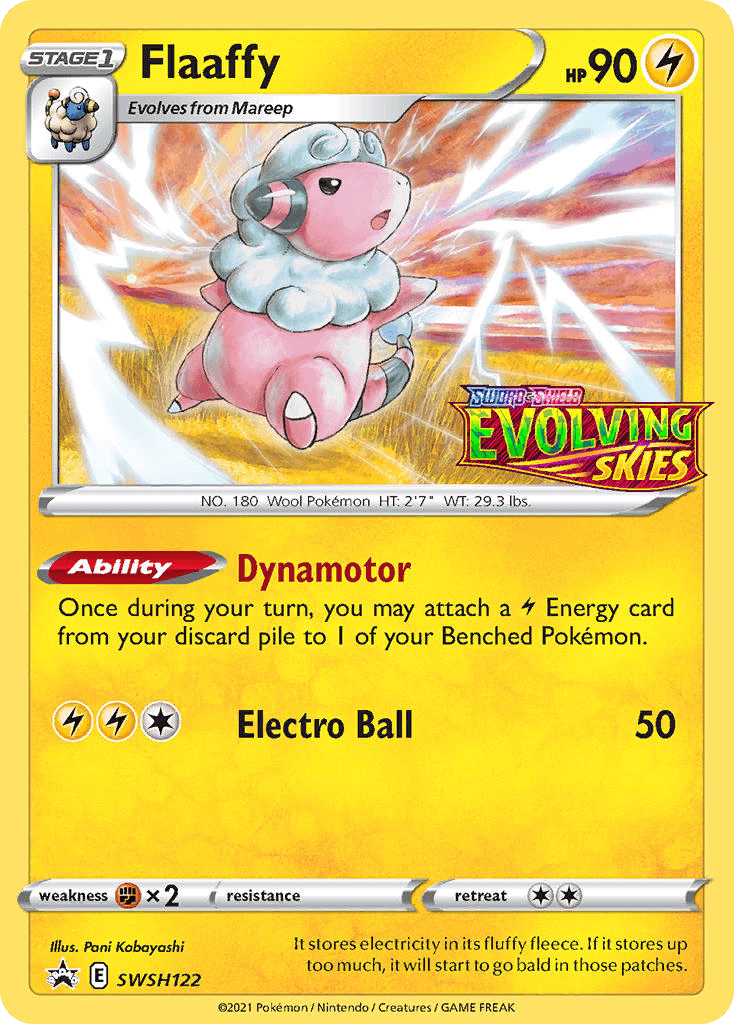 Flaaffy Pokémon card