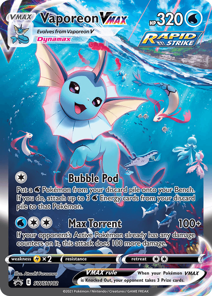 Vaporeon VMAX — Promo