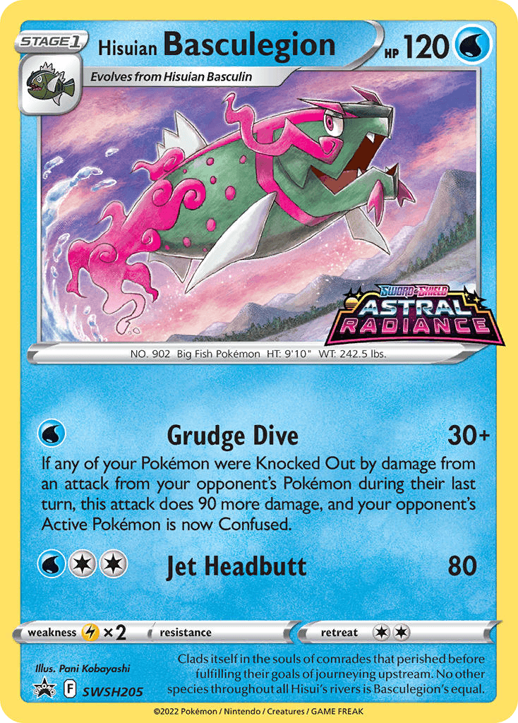 Hisuian Basculegion Pokémon card