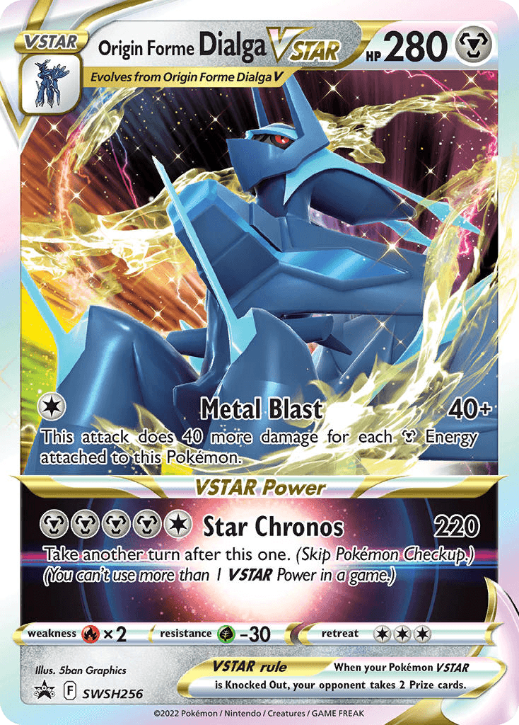 Origin Forme Dialga VSTAR from SWSH Black Star Promos