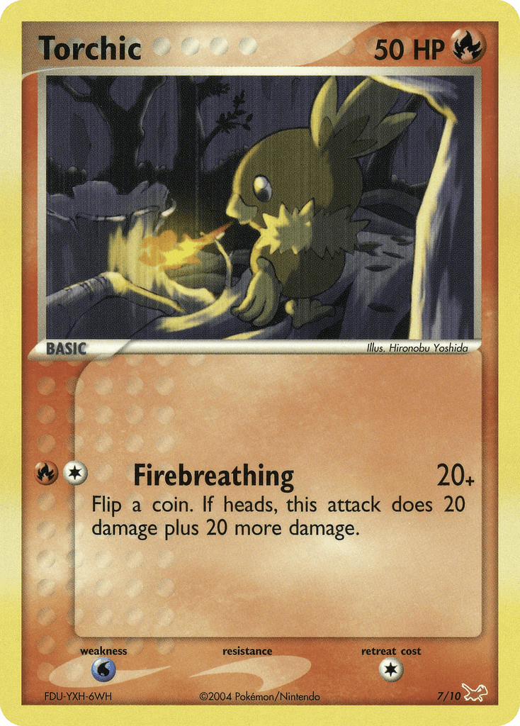 Torchic Pokémon card