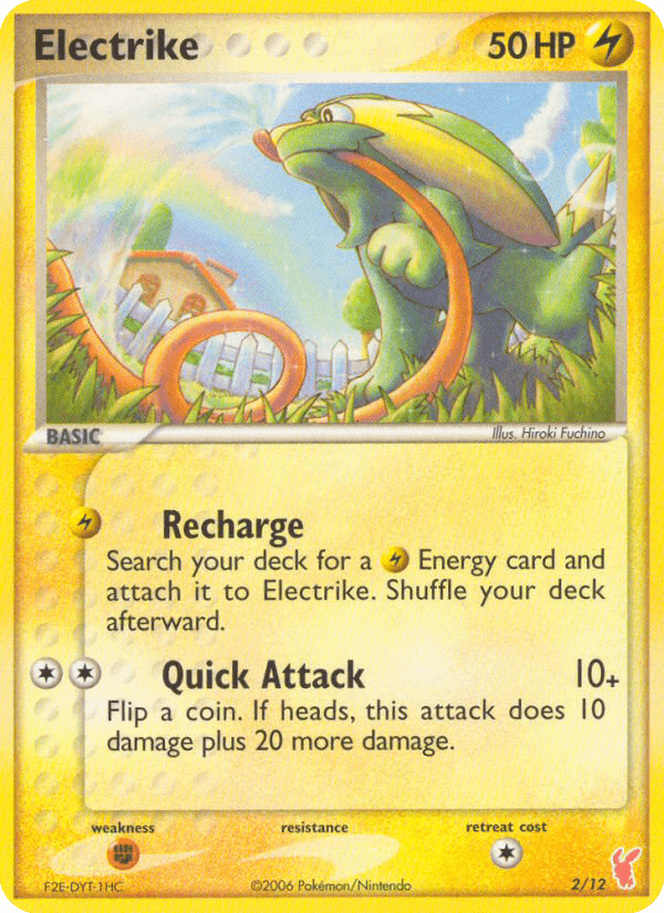Electrike Pokémon card