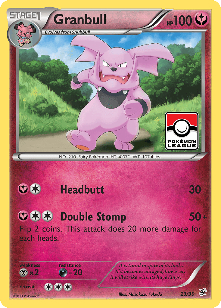 Granbull Pokémon card