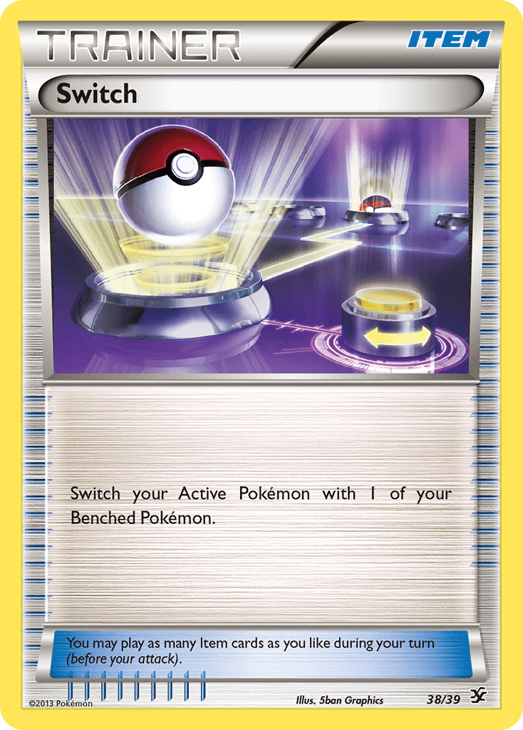 Switch Pokémon card