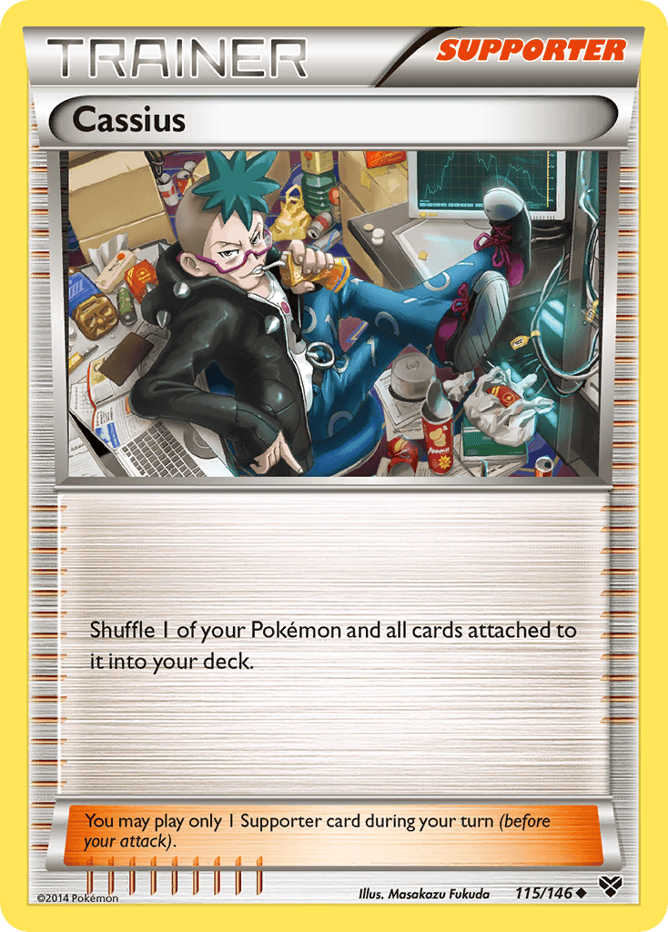 Cassius Pokémon card