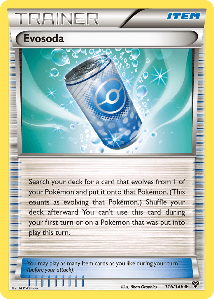 Evosoda Pokémon card