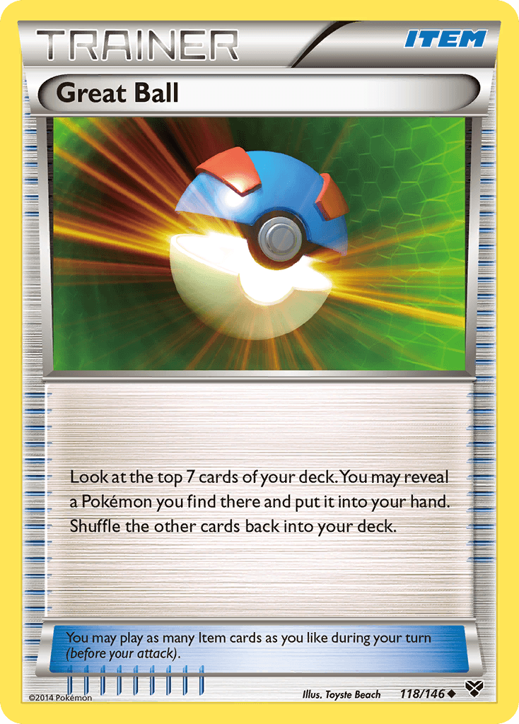 Great Ball Pokémon card