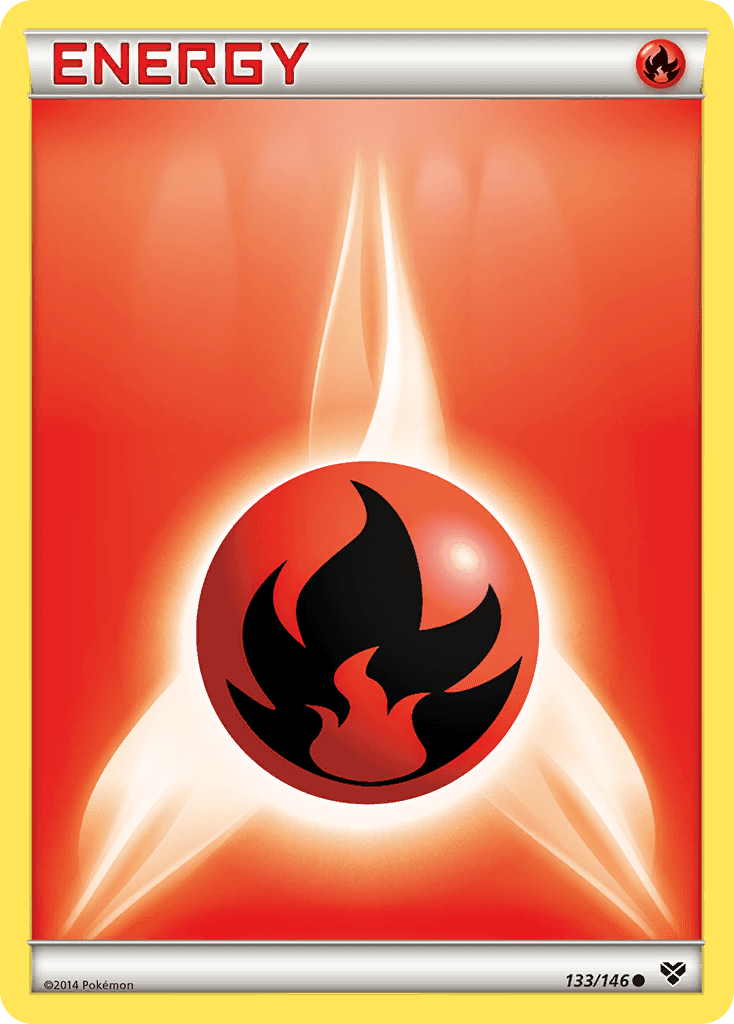 Fire Energy Pokémon card