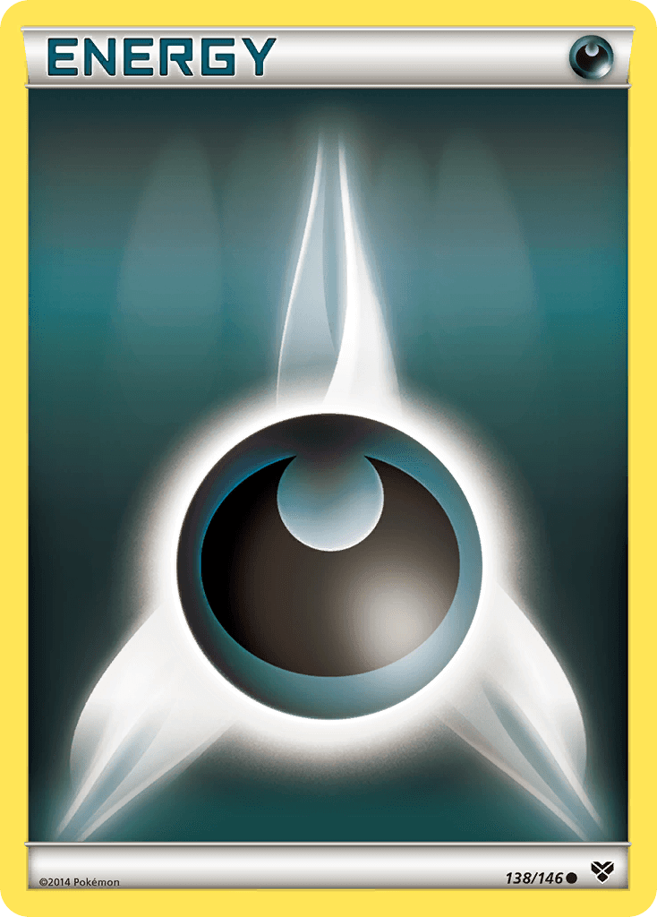 Darkness Energy Pokémon card
