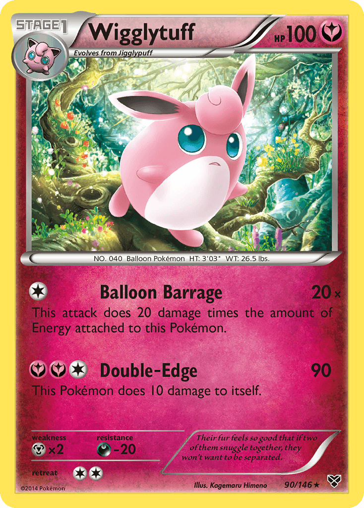 Wigglytuff Pokémon card