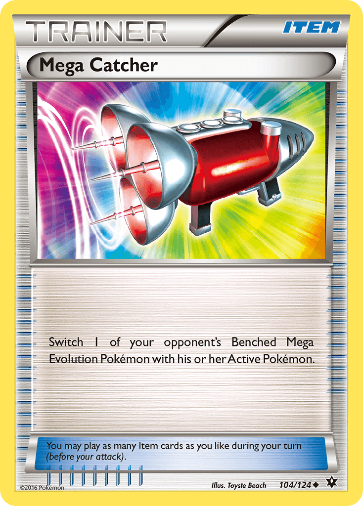 Mega Catcher Pokémon card