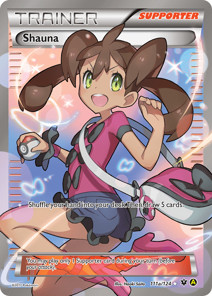 Shauna Pokémon card
