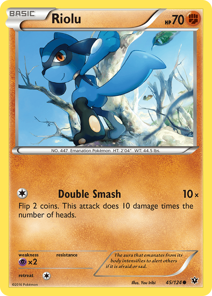 Riolu Pokémon card