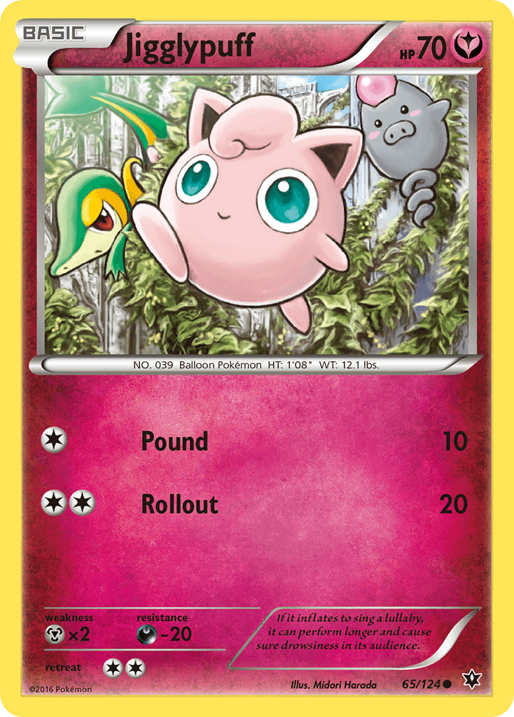 Jigglypuff Pokémon card