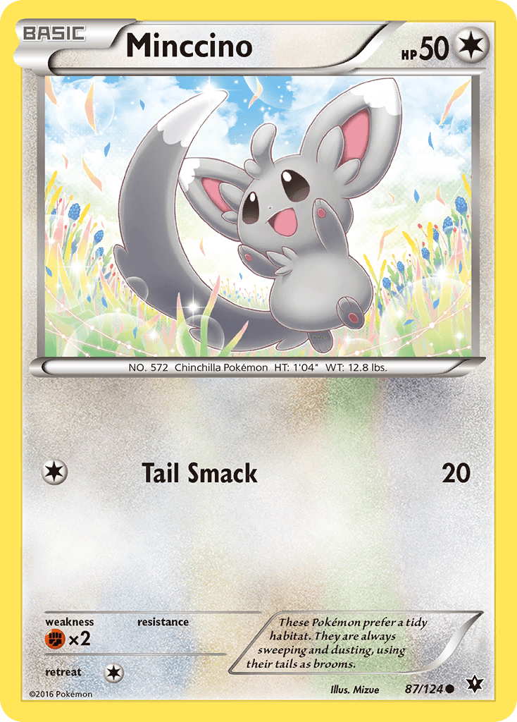 Minccino Pokémon card
