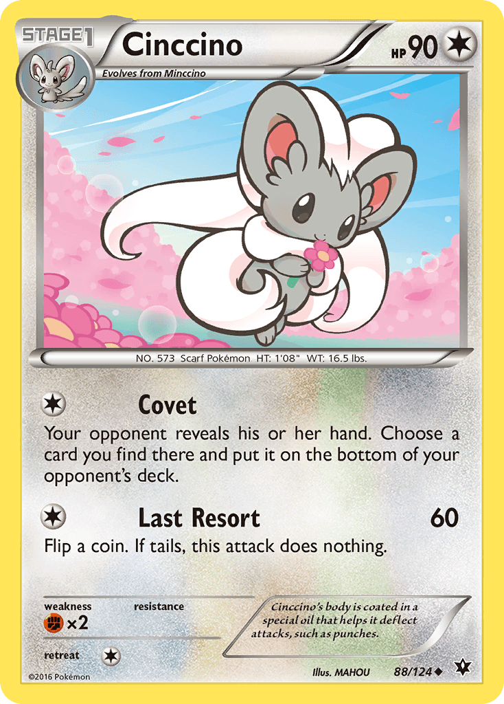 Cinccino Pokémon card