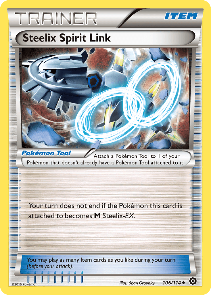 Steelix Spirit Link Pokémon card
