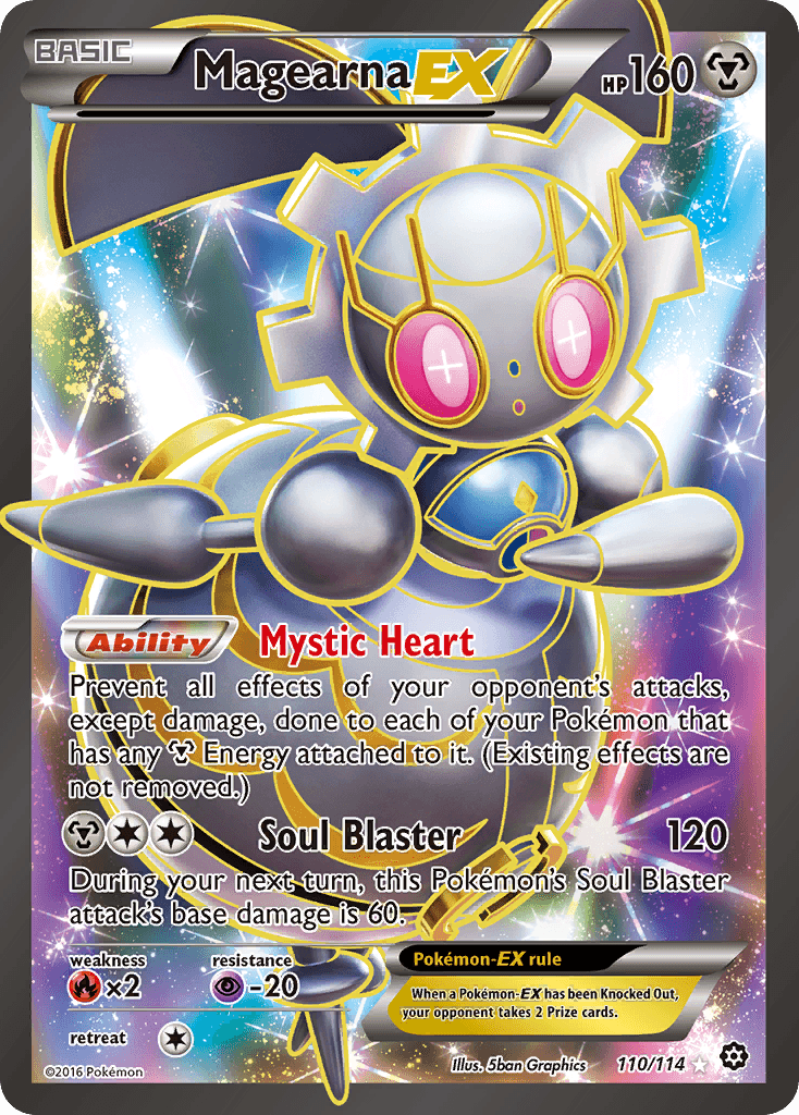Magearna-EX Pokémon card