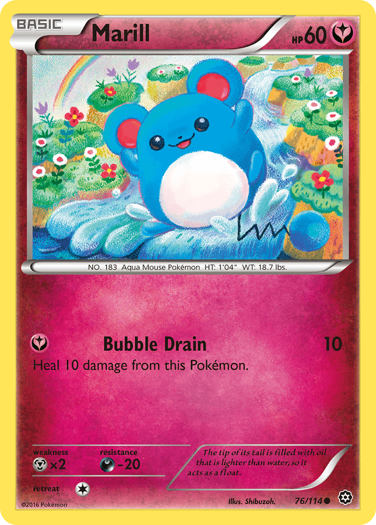 Marill Pokémon card
