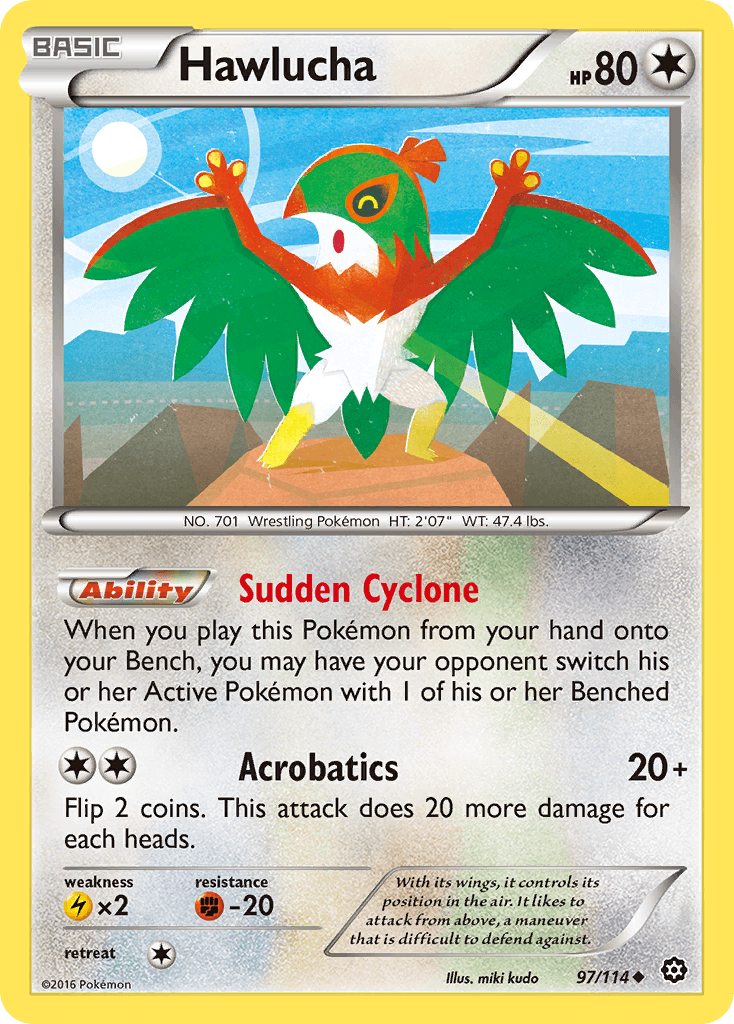 Hawlucha Pokémon card