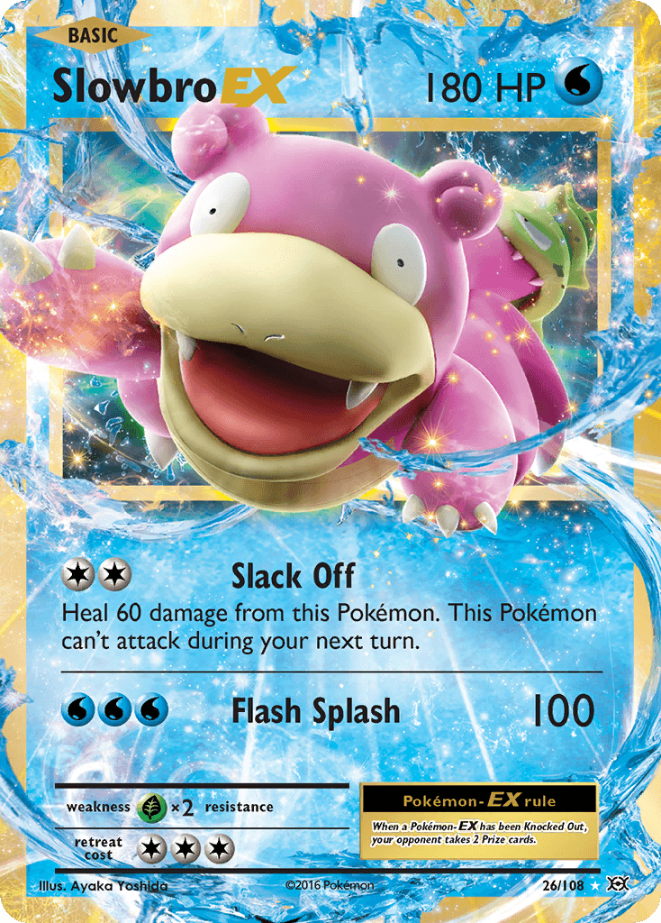 Slowbro-EX Pokémon card