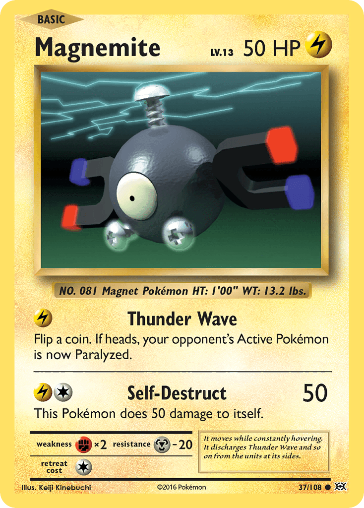 Magnemite Pokémon card