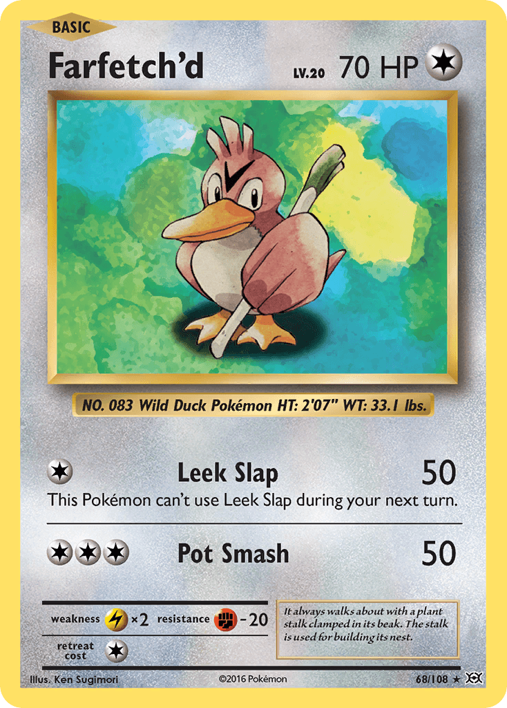 Farfetch'd Pokémon card