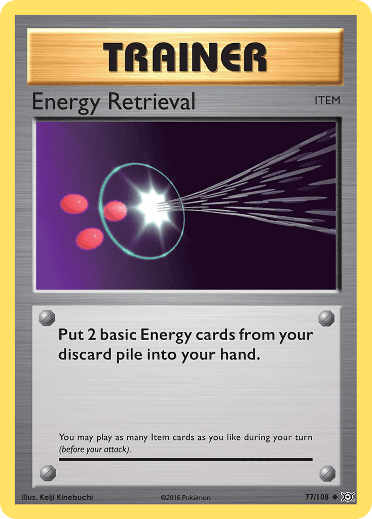 Energy Retrieval Pokémon card
