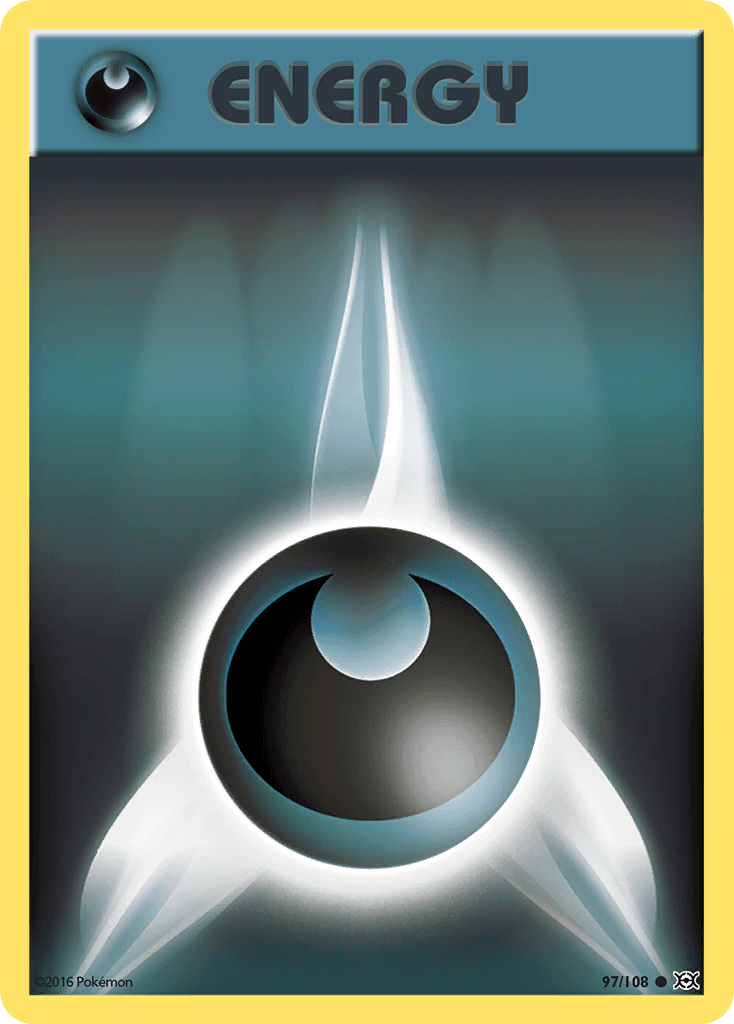 Darkness Energy Pokémon card
