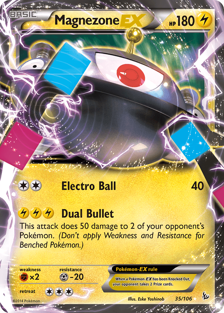 Magnezone-EX Pokémon card