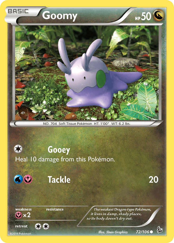 Goomy Pokémon card