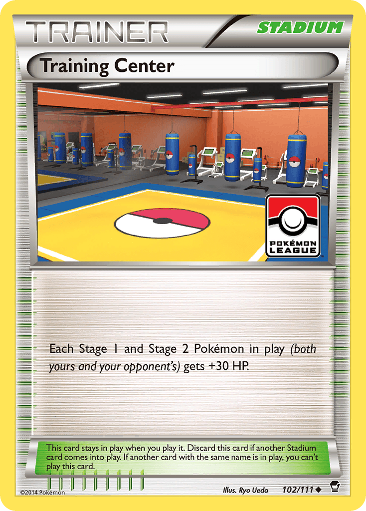 Training Center Pokémon card